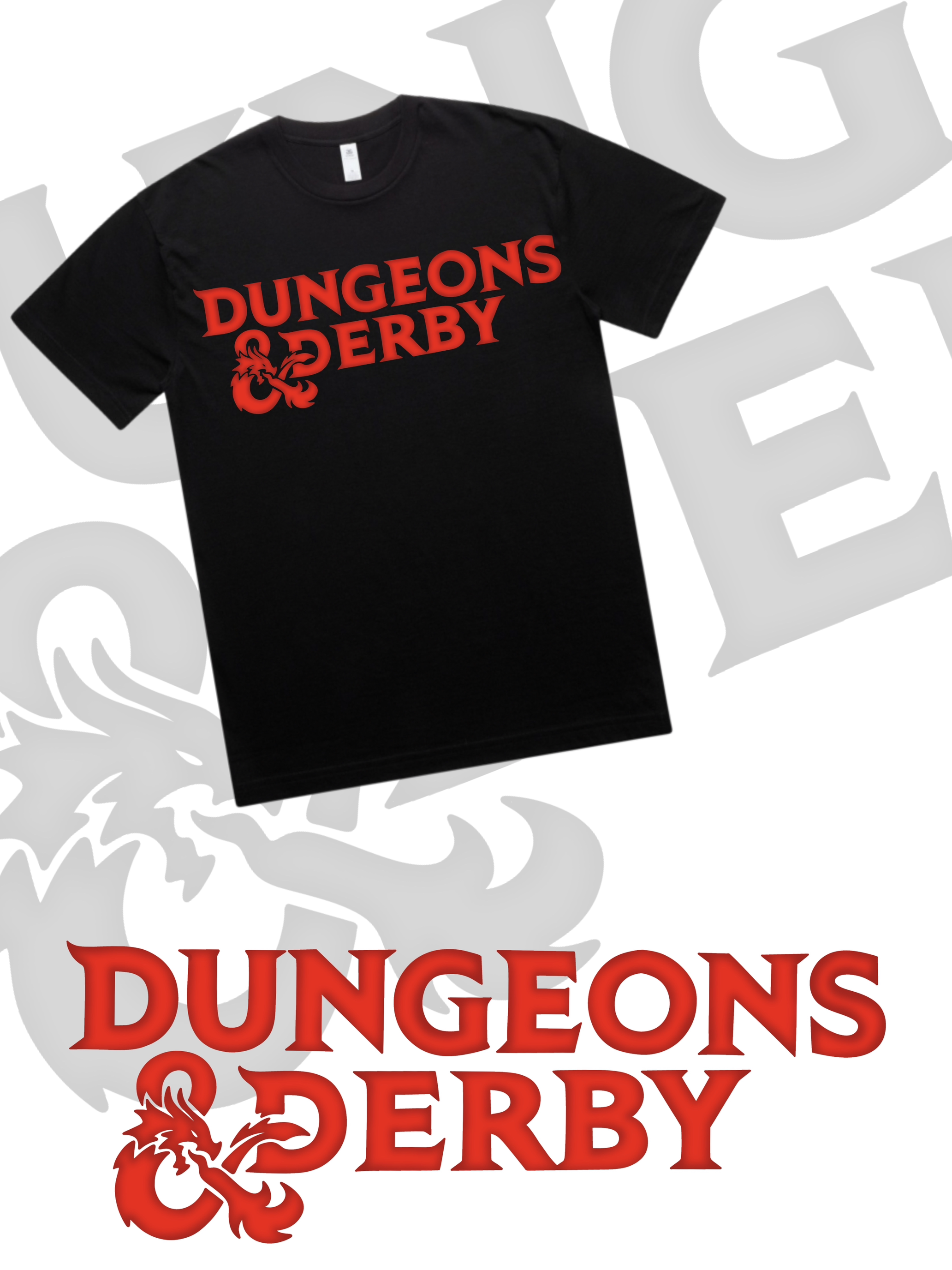 Dungeons & Derby tee