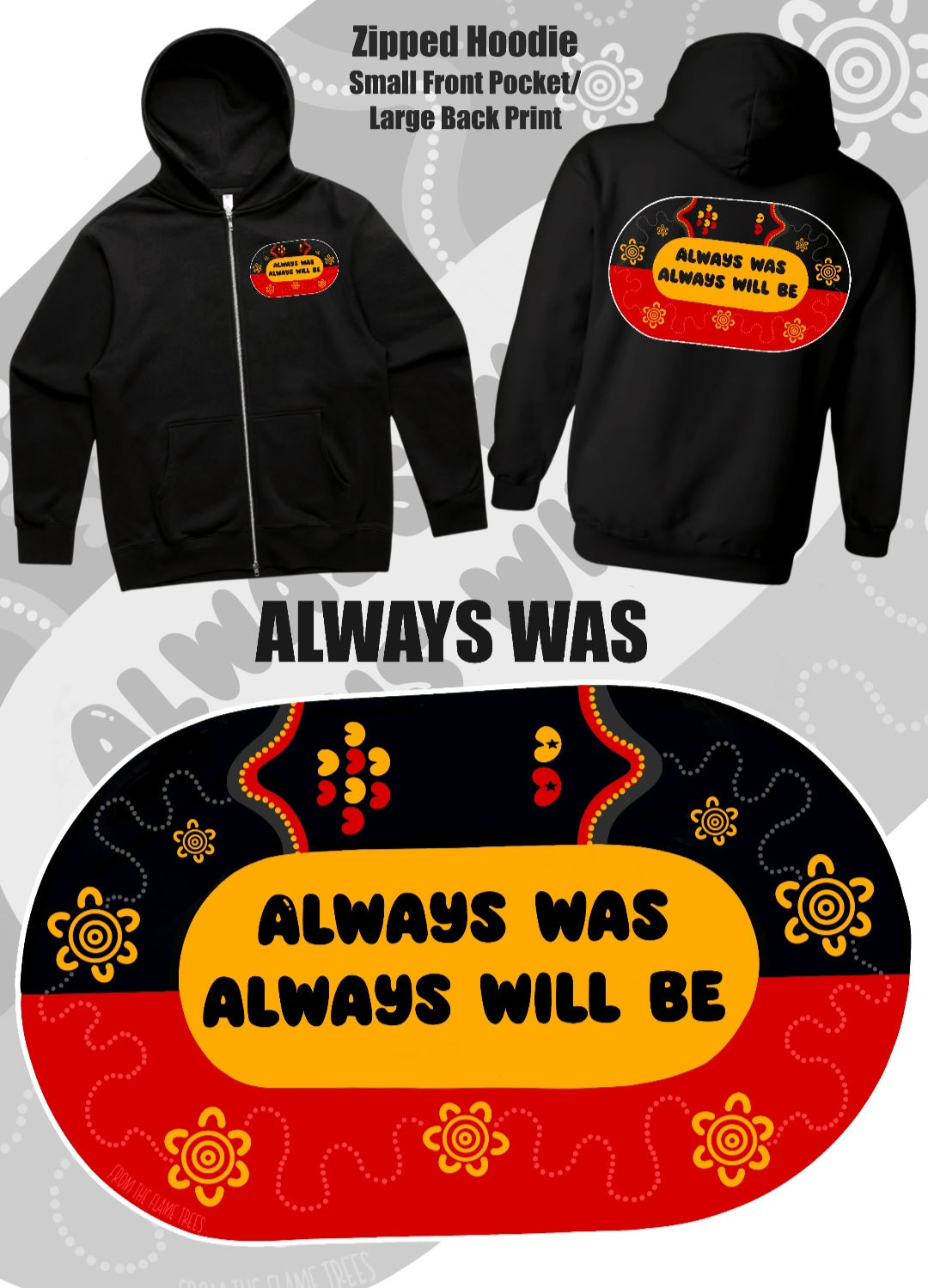 Skating On Sacred Land - Always Was Always Will Be Hoodie