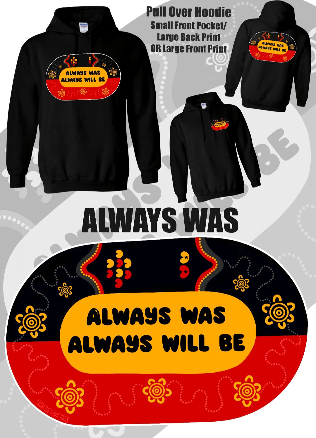 Skating On Sacred Land - Always Was Always Will Be Hoodie